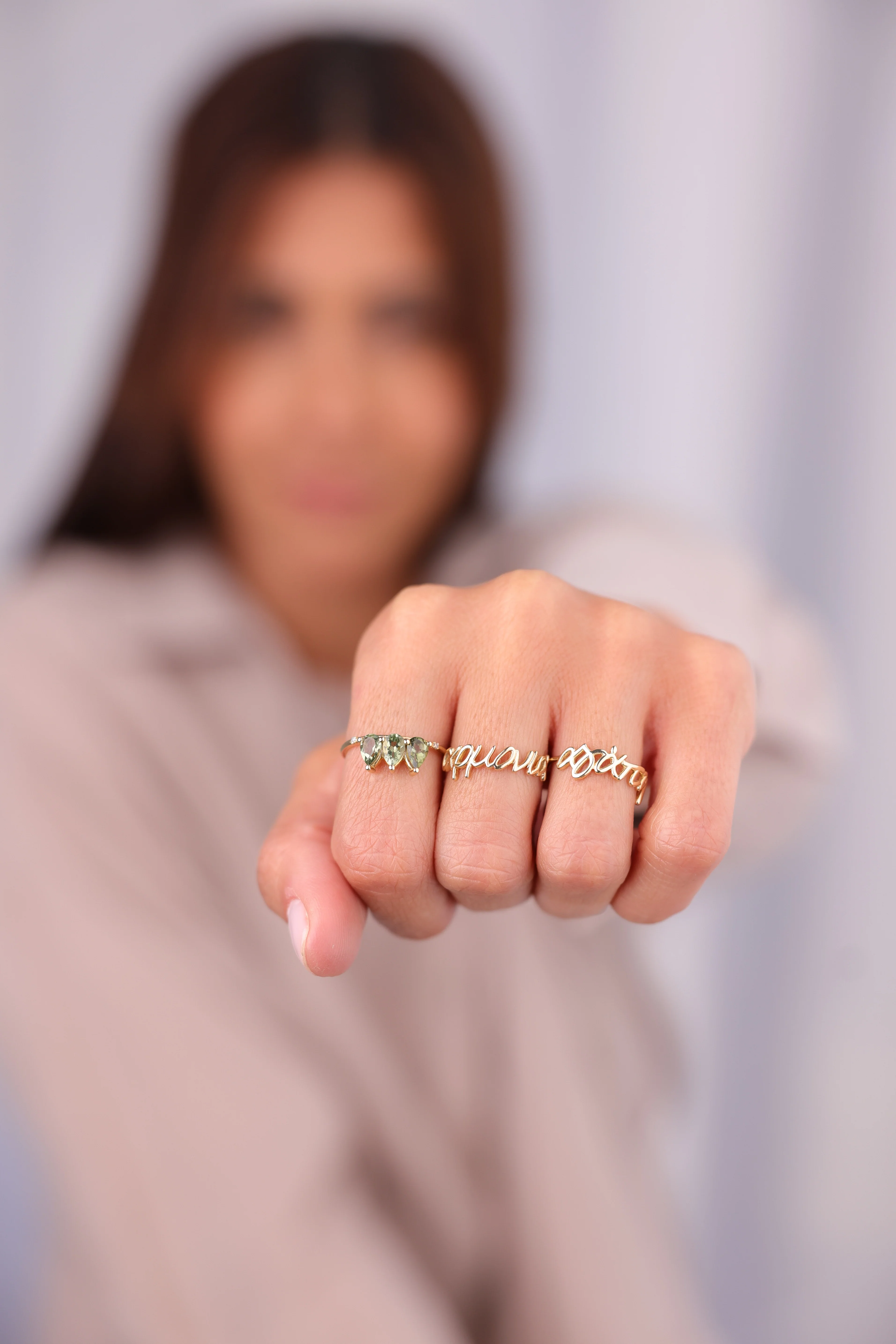 14K Gold “αρμονία” Ring - Image 5