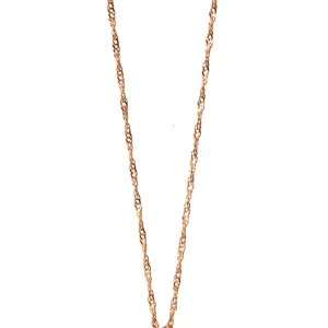 14K Gold Singapore Chain, 1mm - Image 2