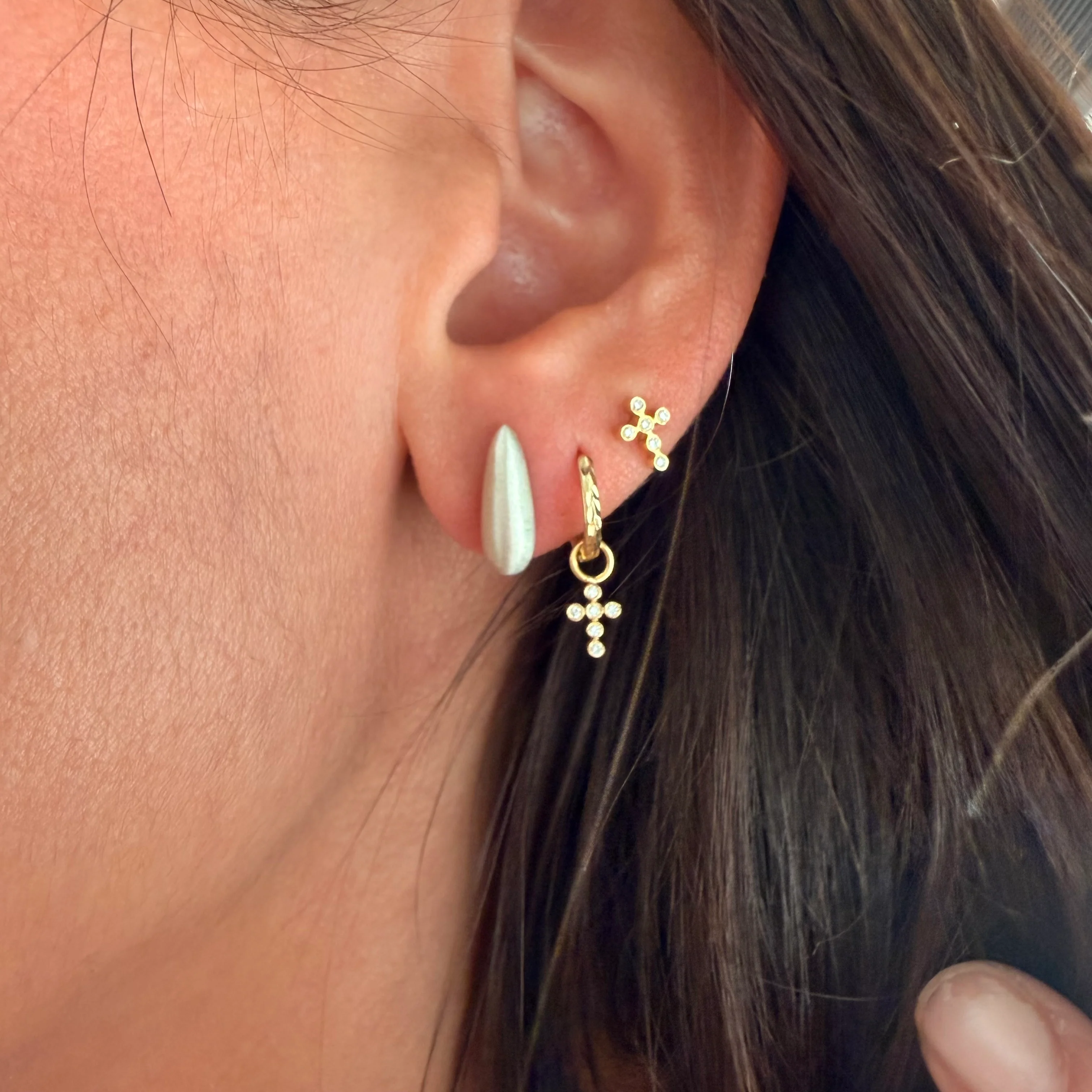 Long Stud Drops - Image 2