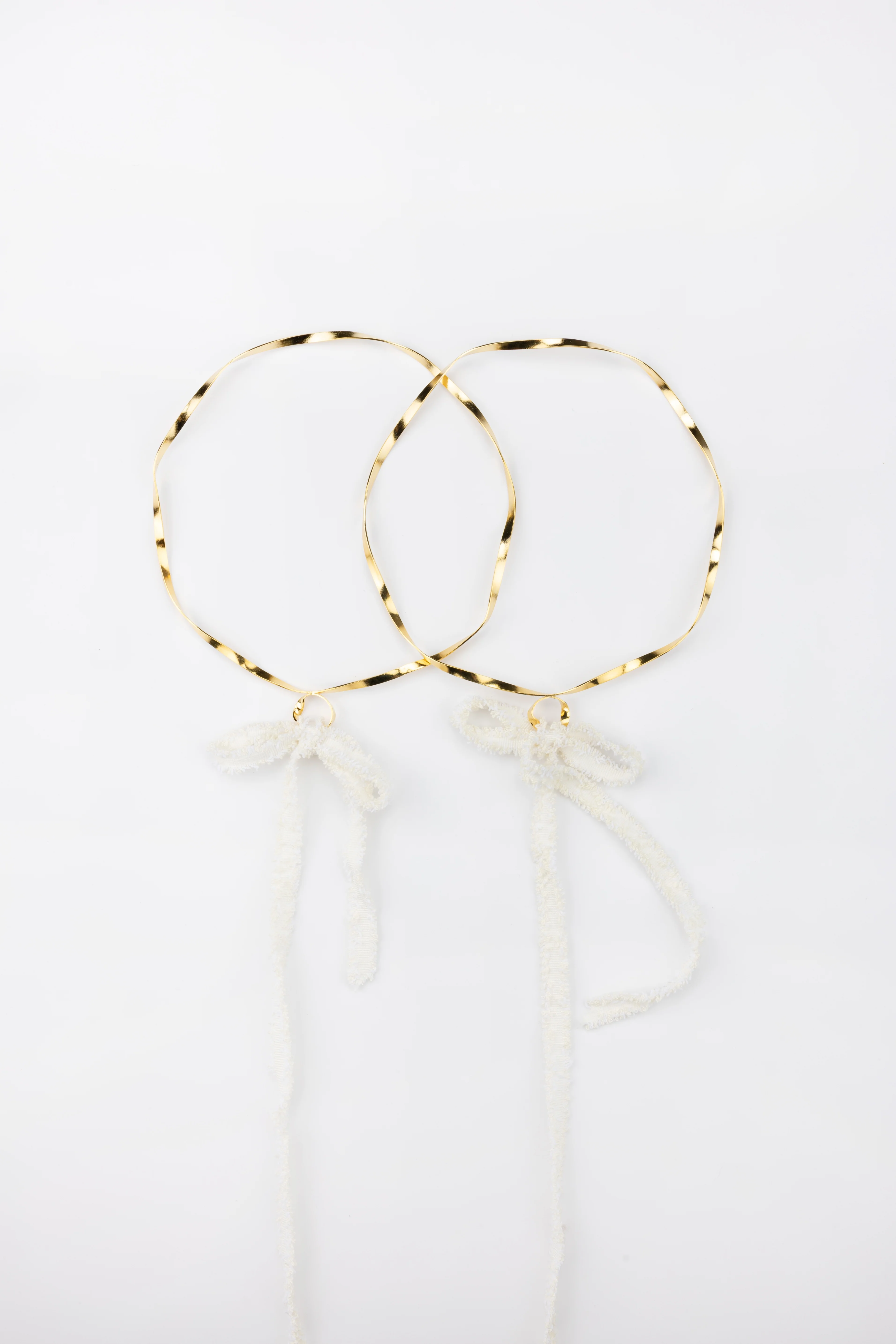 Flat twisted Wedding Crowns (Stefana)