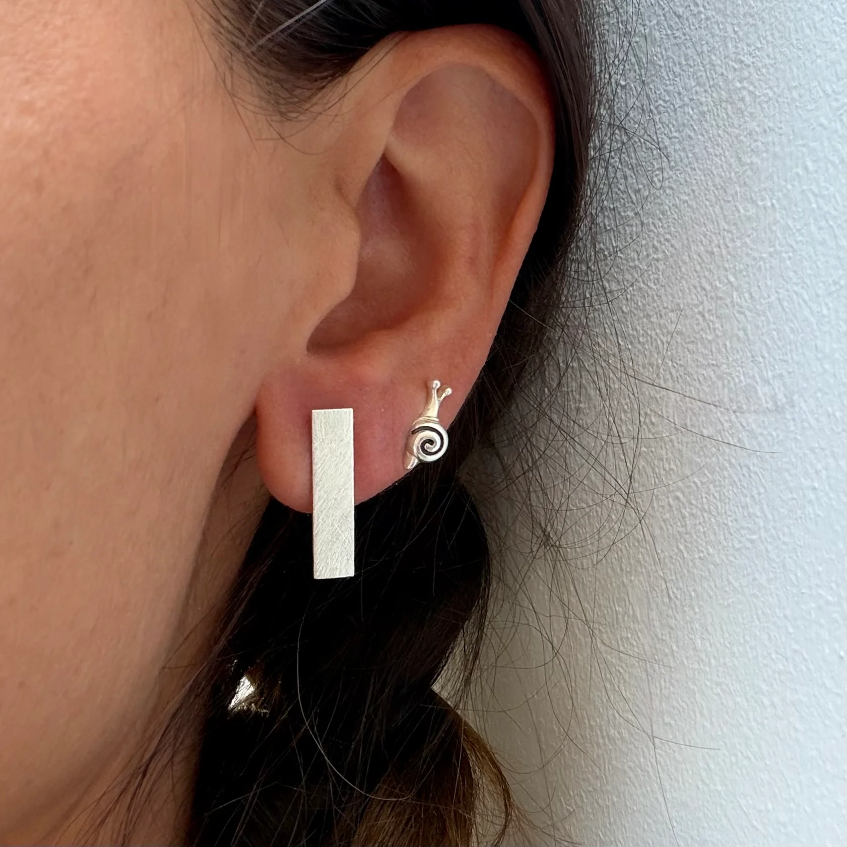 Short Line Earrings