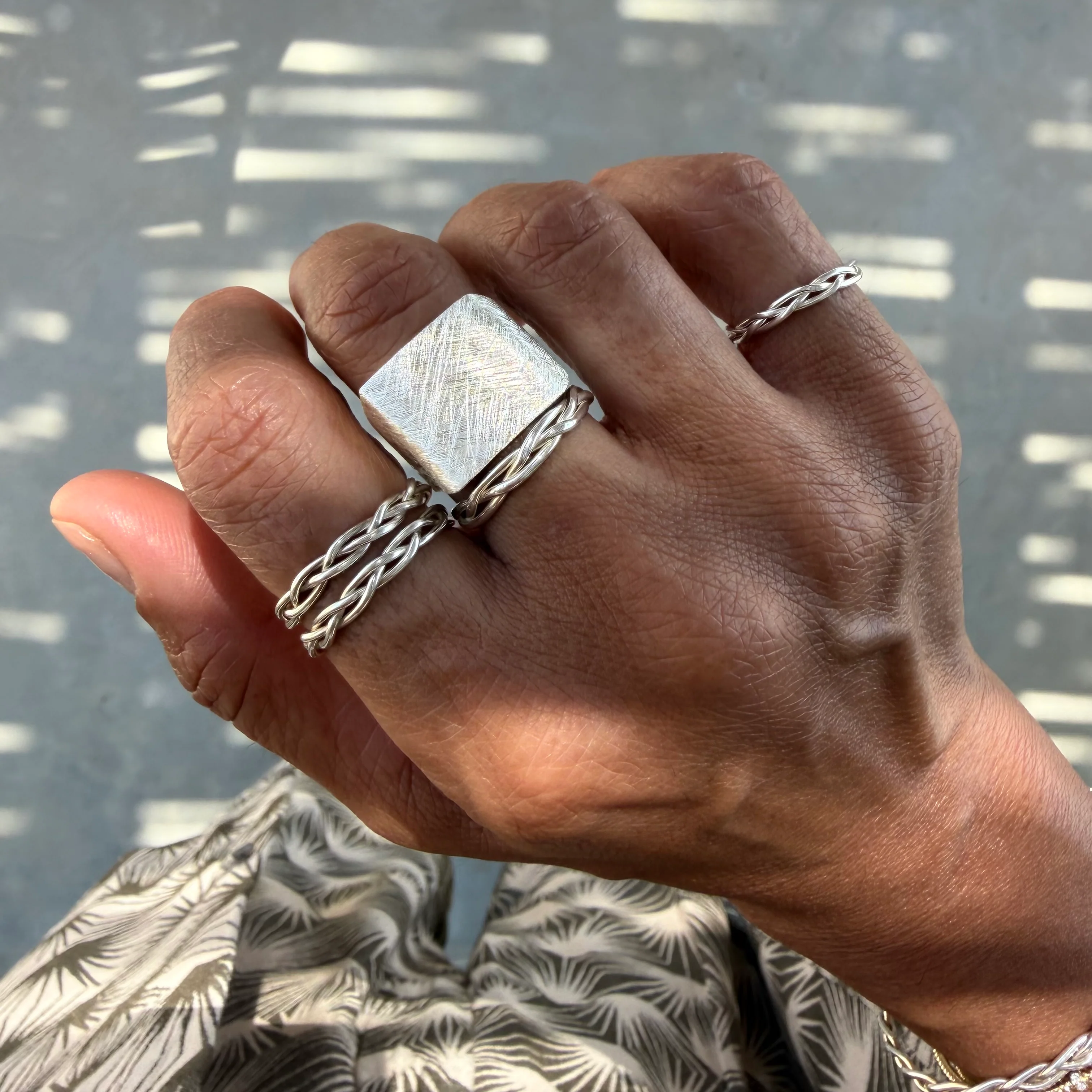 Silver Braid Ring - Image 11